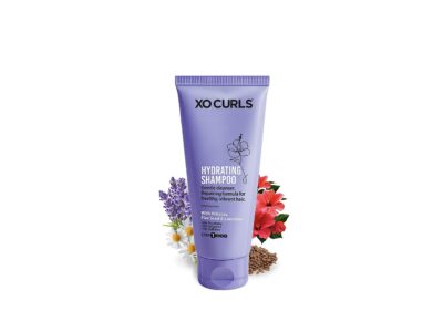 Xo Curls Hydrating Shampoo With Hibiscus Flax Seed and Lavender
