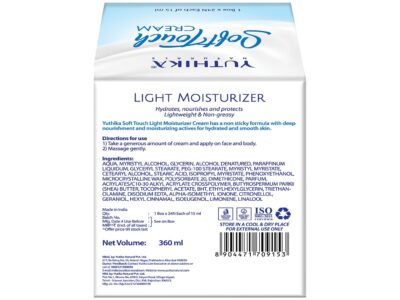 Yuthika SoftTouch Cream Light Moisturizer