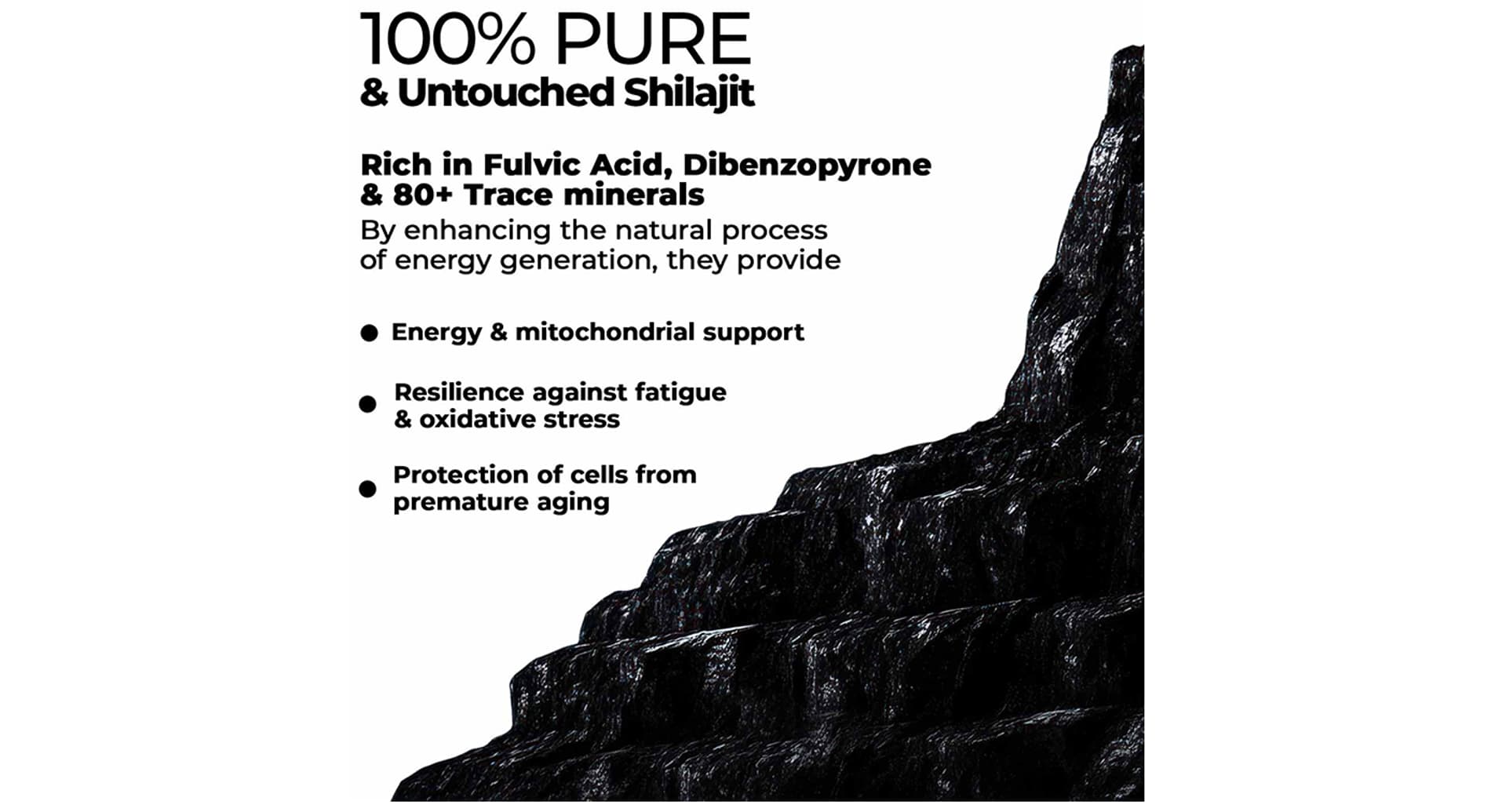 Zandu 100% Pure Himalayan Shilajit Caps