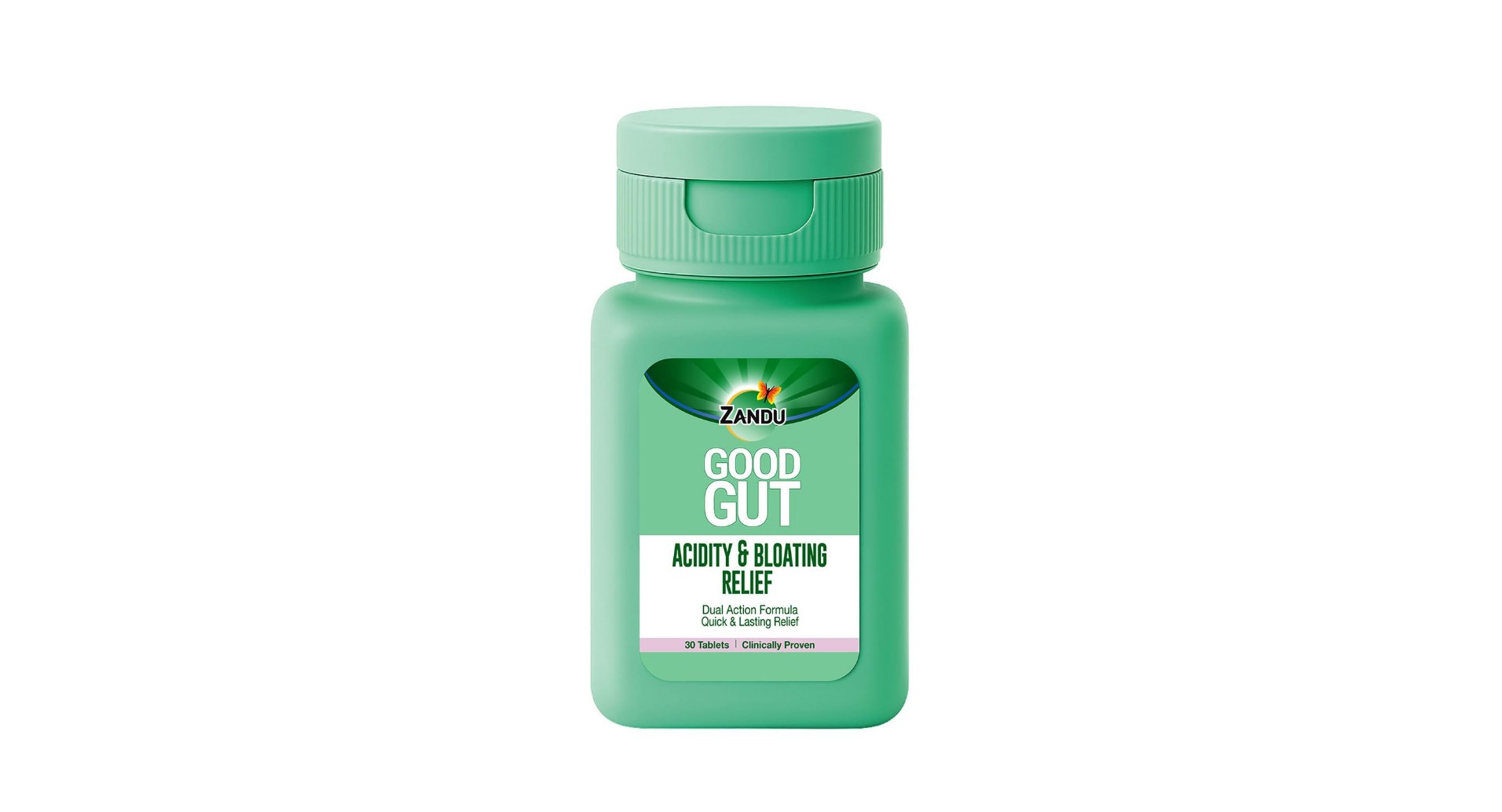 Zandu Good Gut Acidity and Bloating Relief Tablets