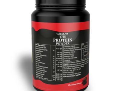 Zeelab Lite Protein Powder with Zero Sugar 500gm