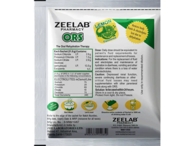 Zeelab ORS Powder Lemon