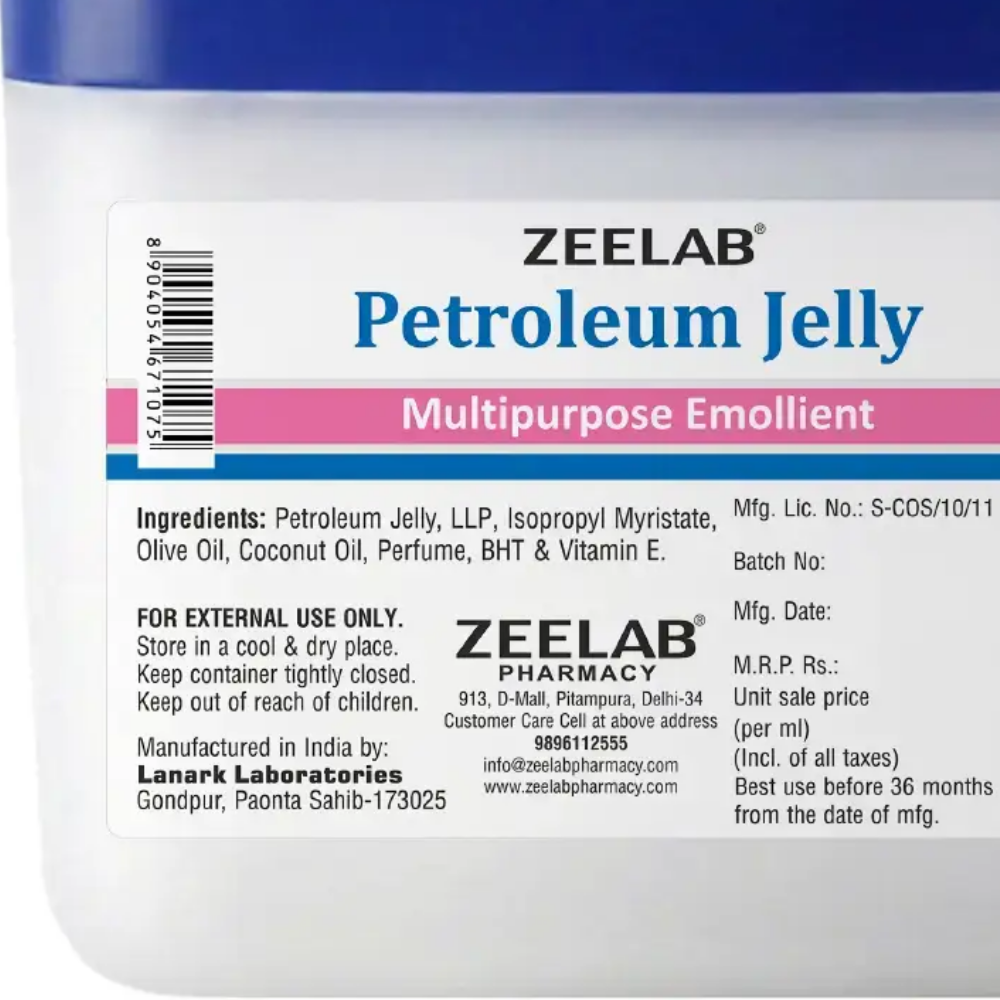 Zeelab Petroleum Jelly 120ml