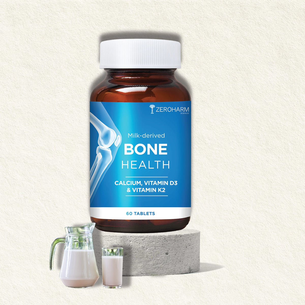 Zeroharm Bone Health Tablets pack front view