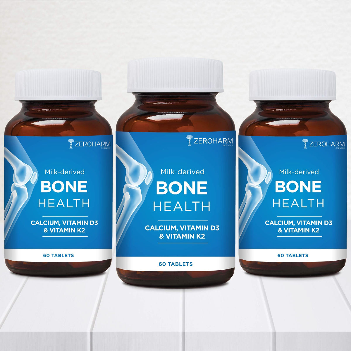 Zeroharm Bone Health Tablets pack detail view