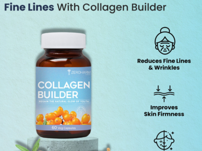 Zeroharm Collagen Builder Capsules pack side view