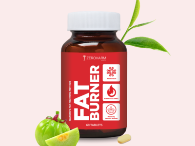 Zeroharm Fat Burner Tablets pack front view