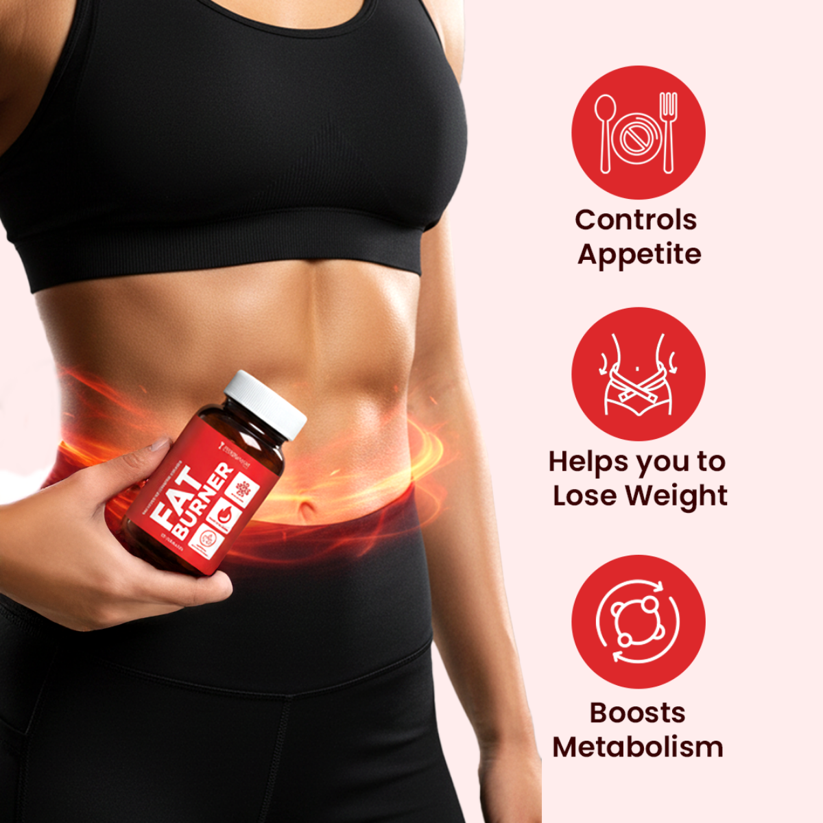 Zeroharm Fat Burner Tablets pack side view