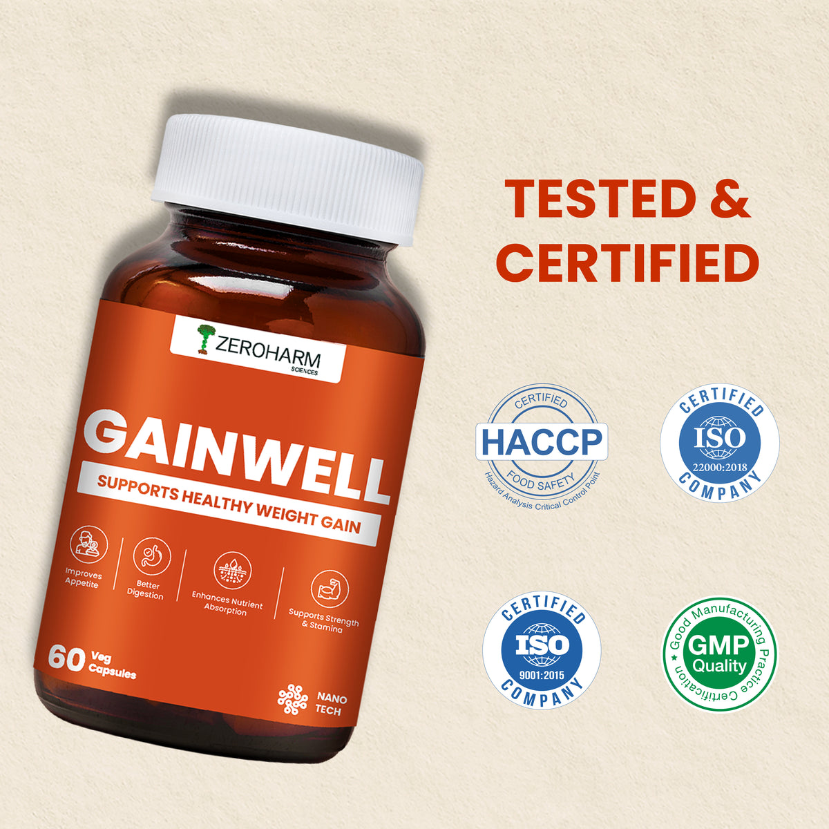 Zeroharm GainWell Capsules image 7
