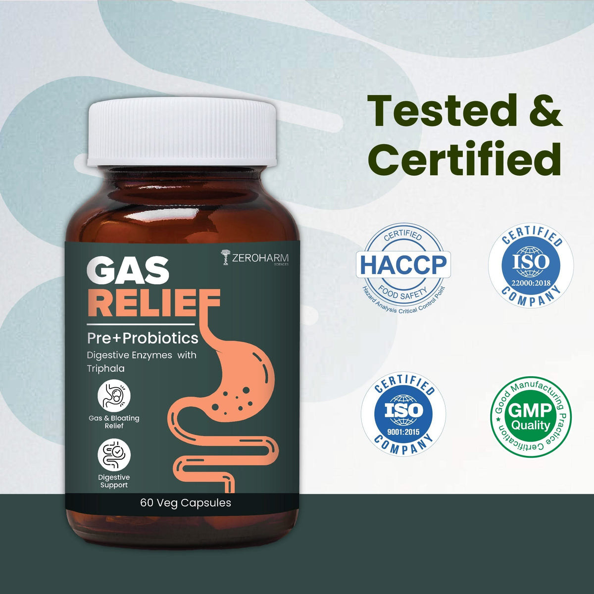 Zeroharm Gas Relief Capsules image 8