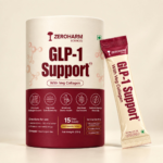 Zeroharm GLP-1 Support Plus Collagen Sachet pack front view