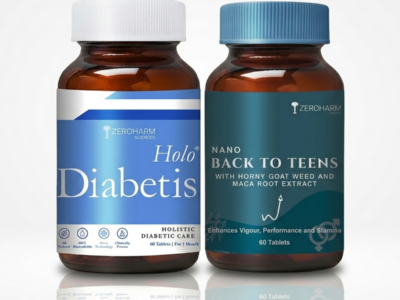 Zeroharm GlucoVigor Diabetis pack front view