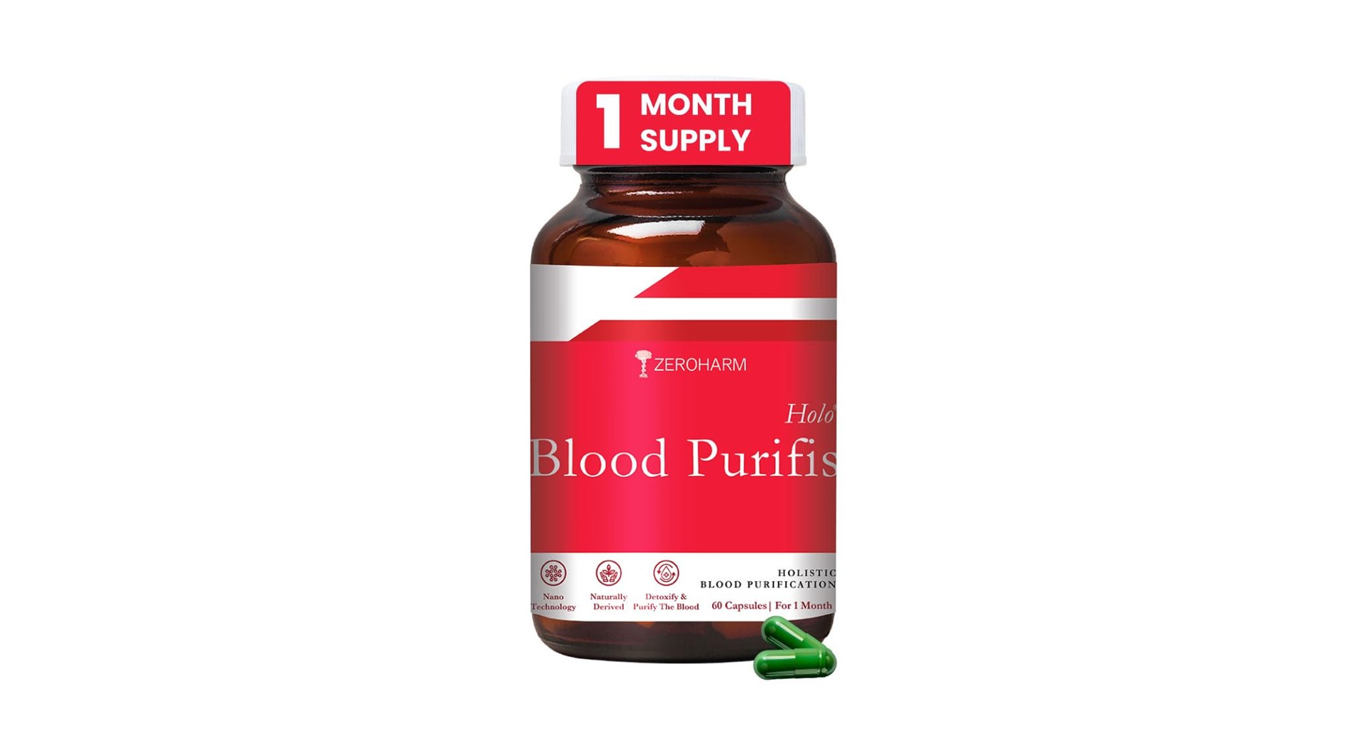 Zeroharm Holo Blood Purifis Capsules