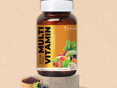 Zeroharm Best Whole Food Multivitamin Tablets for Women pack front view