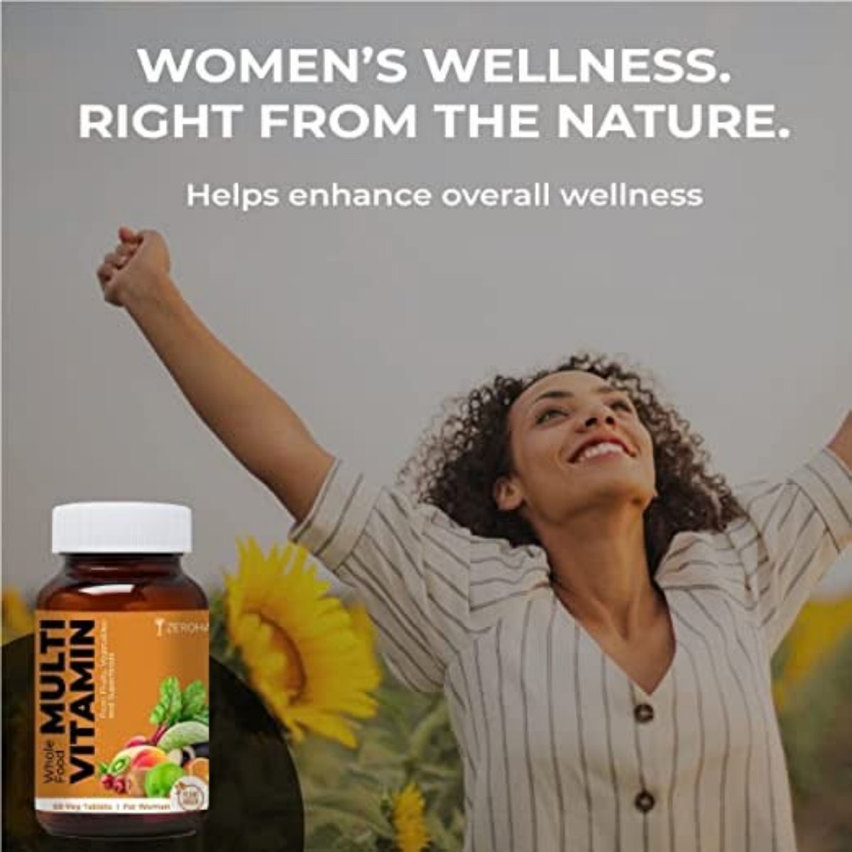 Zeroharm Best Whole Food Multivitamin Tablets for Women image 10