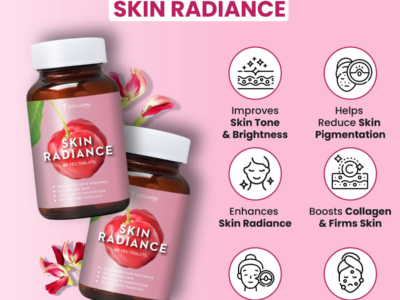 Zeroharm Ayurvedic Skin Radiance Tablets pack side view