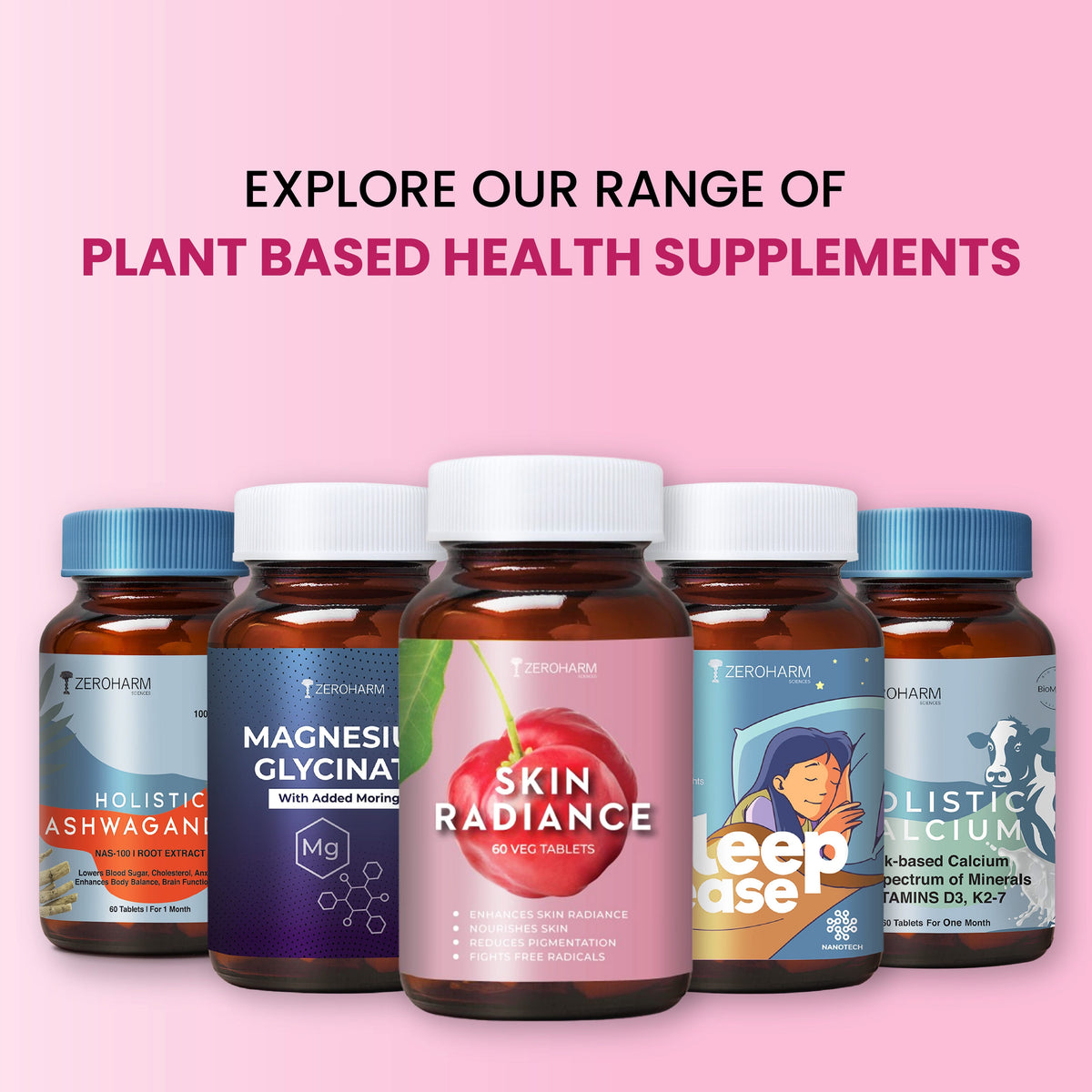 Zeroharm Ayurvedic Skin Radiance Tablets image 6