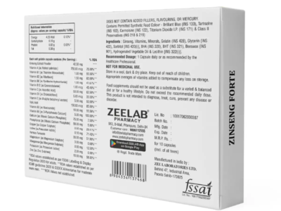 Zinseng Forte Capsule