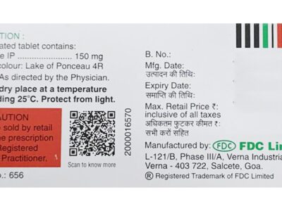 ZOCon 150mg Tablet