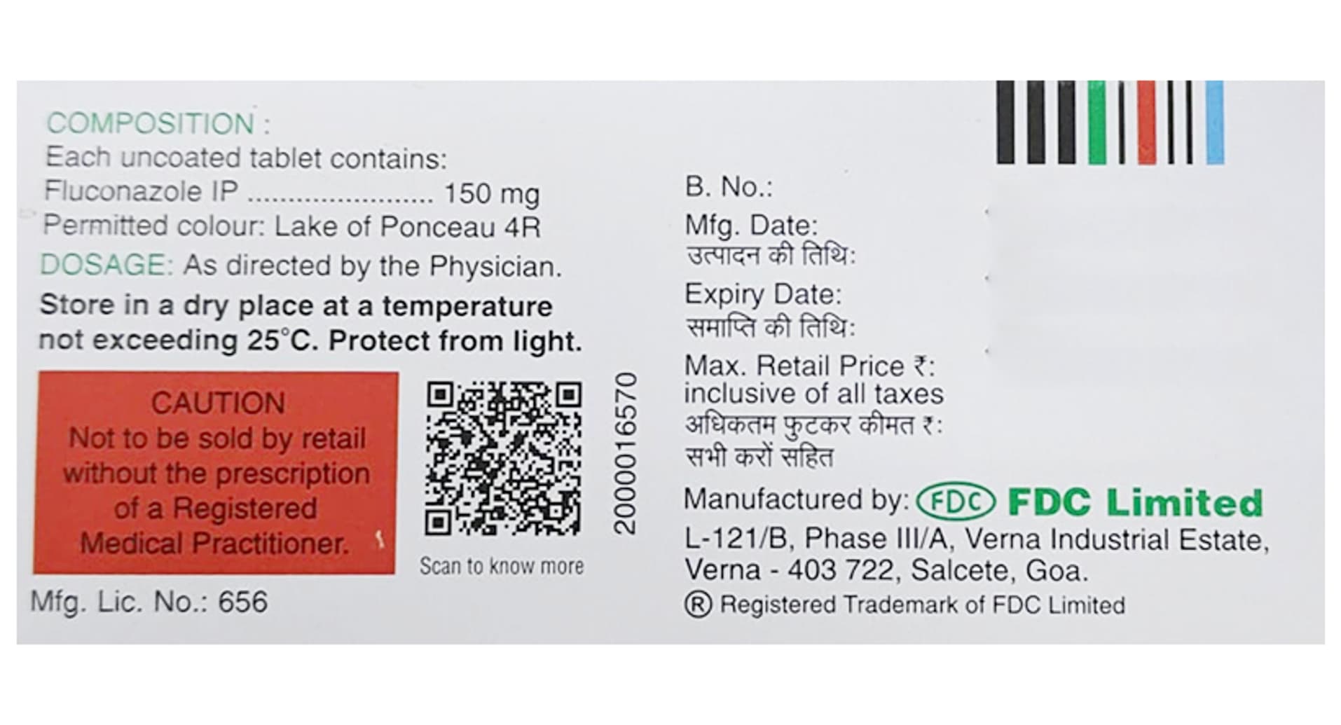ZOCon 150mg Tablet