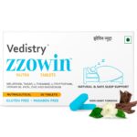 Zzowin Sleep Support Tablets with Melatonin 5mg pack front view